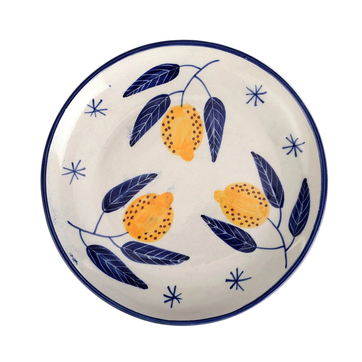 Italian Lemon Plate | 8 Inch (Set of 2)