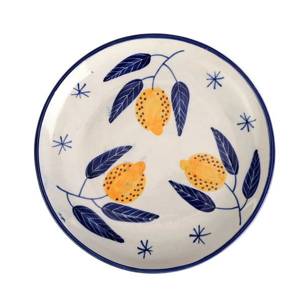 Italian Lemon Plate | 8 Inch (Set of 2)