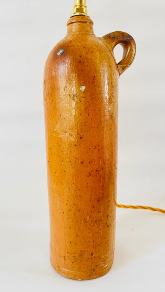Antique Dutch Jug Lamp
