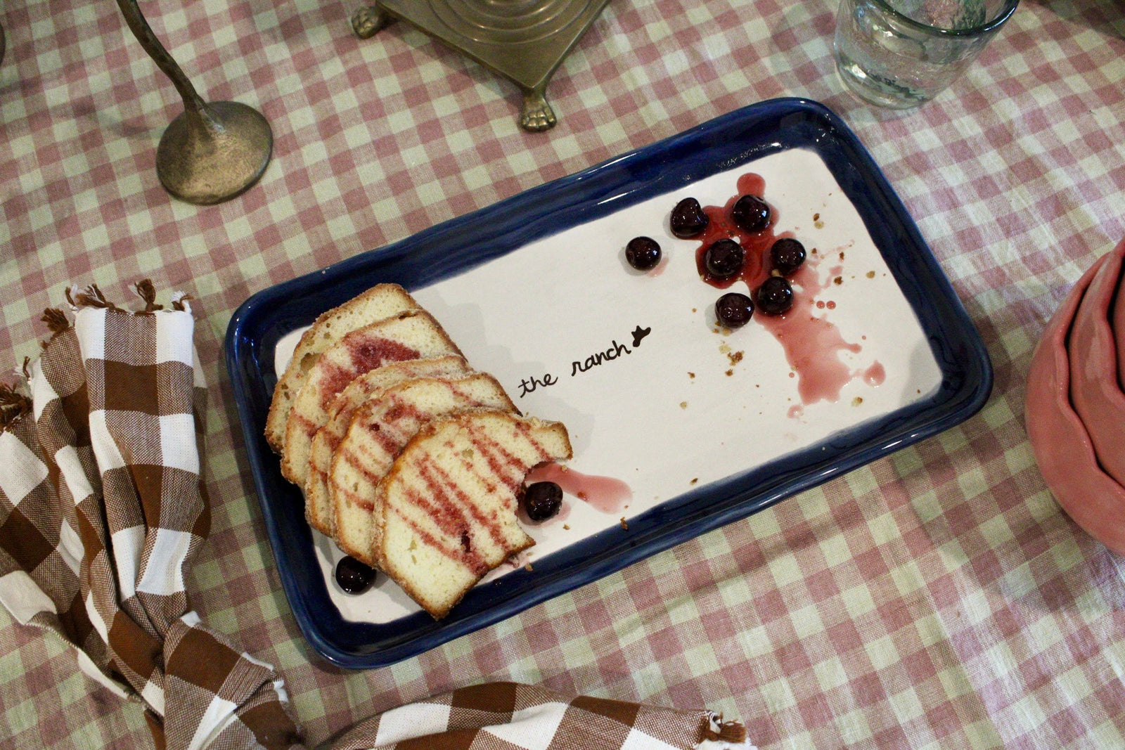 “the ranch” Thumb Print Tray