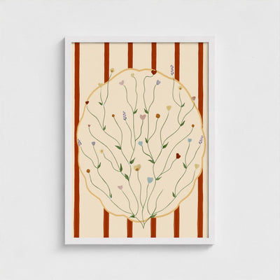 Spring Vines art print — additional product photo of the design, view 4