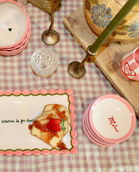 The Tiny Collection Dessert Plates | Set of Four