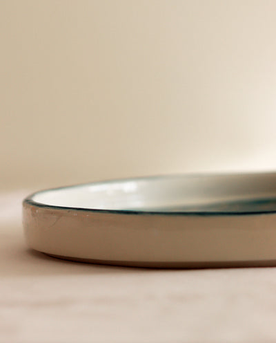 CERAMIC PETROL SERVING PLATTER 
