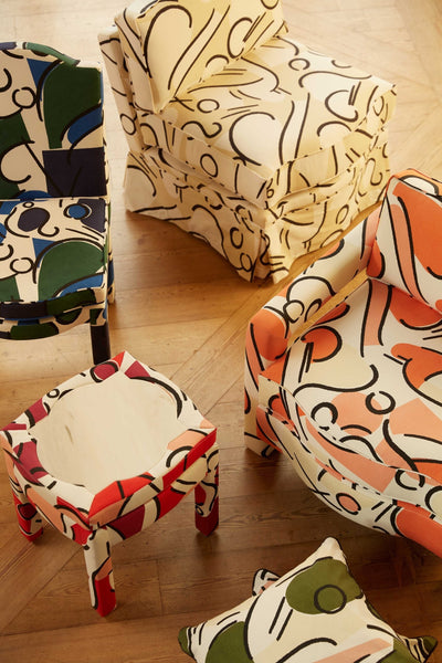 Piero Footstool, Citron