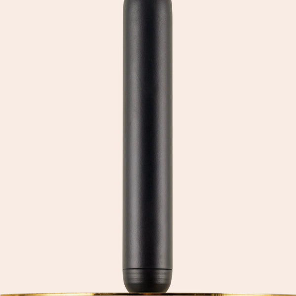 Charcoal grey plate pendant light
