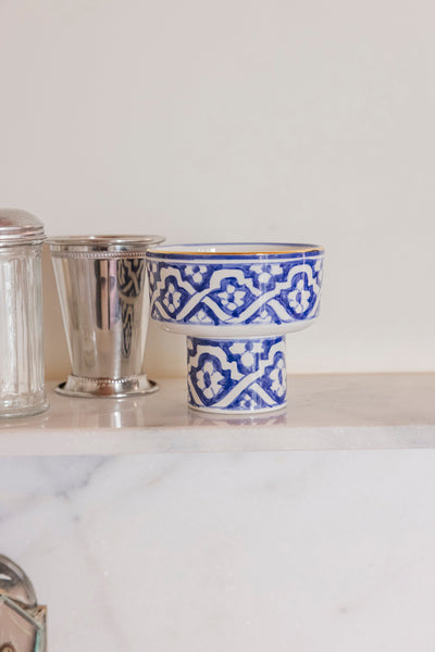 Appetizer Bowl - Fassia Blue Majorelle Gold