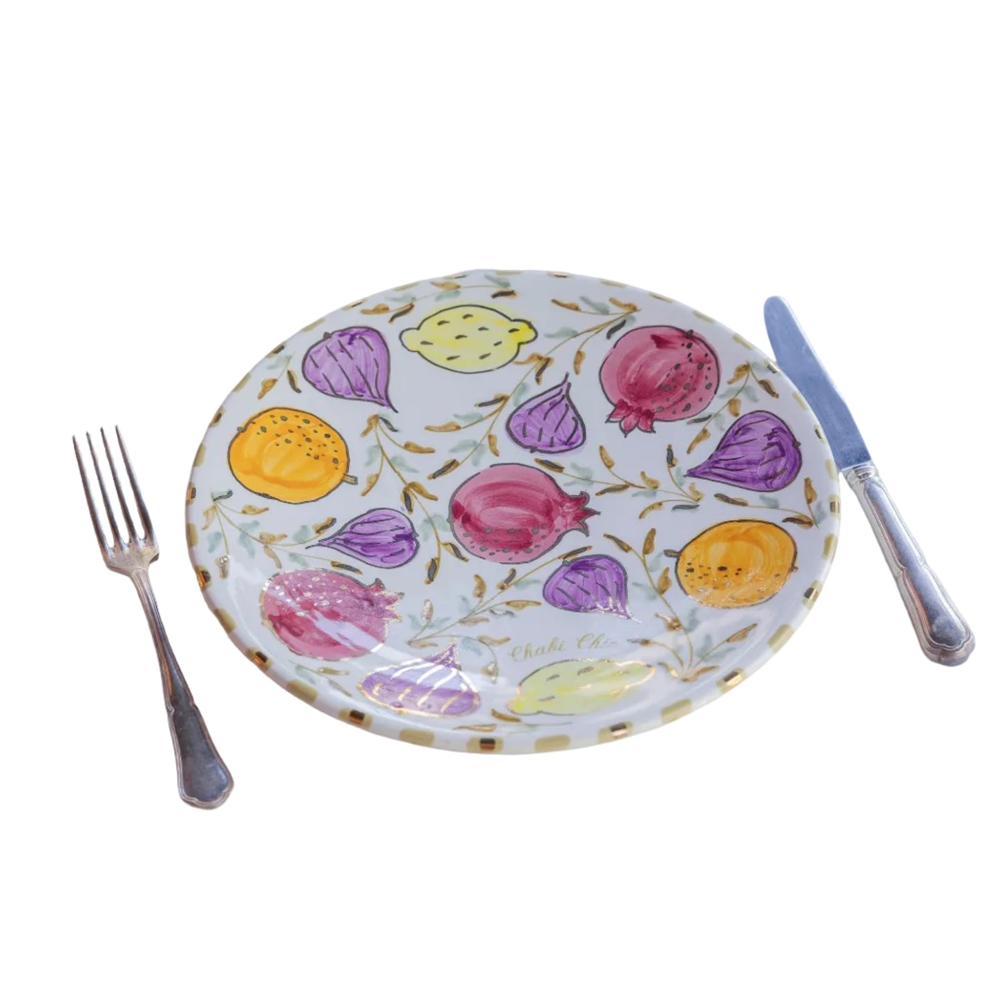 Soup Plate - Tutti Frutti Gold