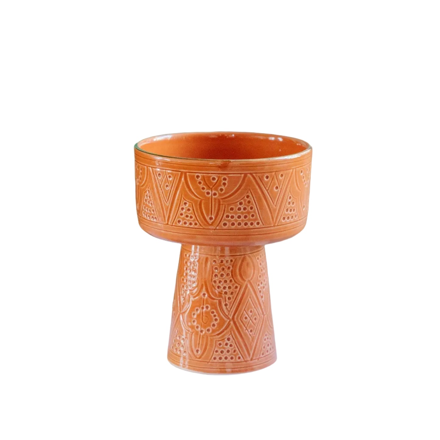Medium Appetizer Bowl - Marsala Gold Imprint