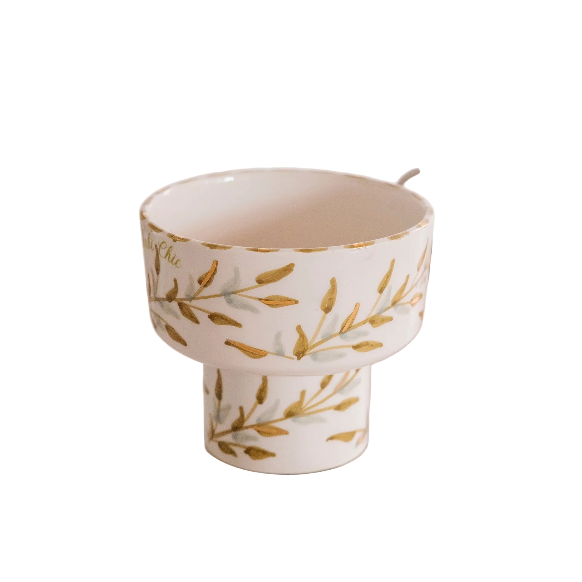 Appetizer Bowl - Gold Leaves
