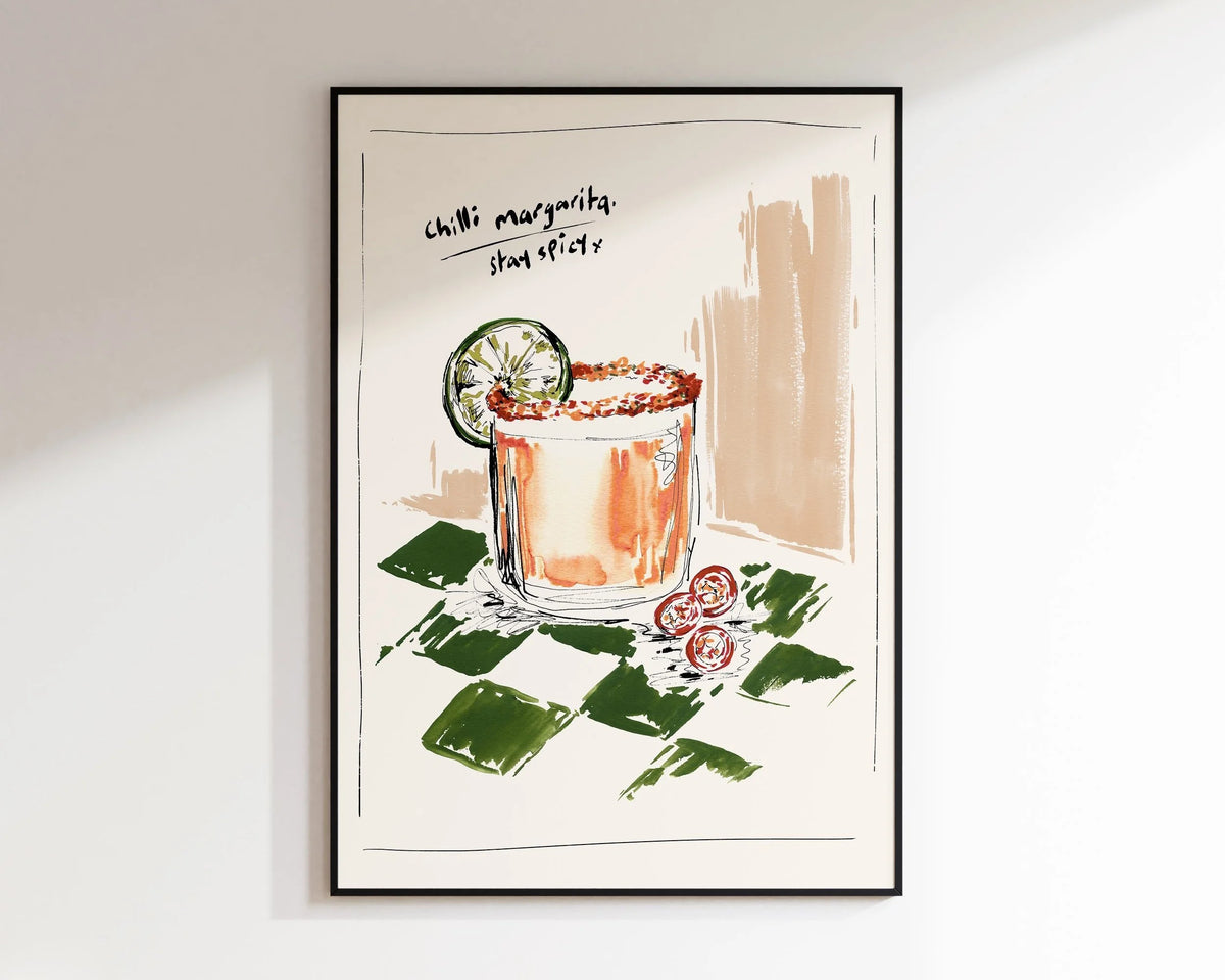 Chilli Margarita' Print