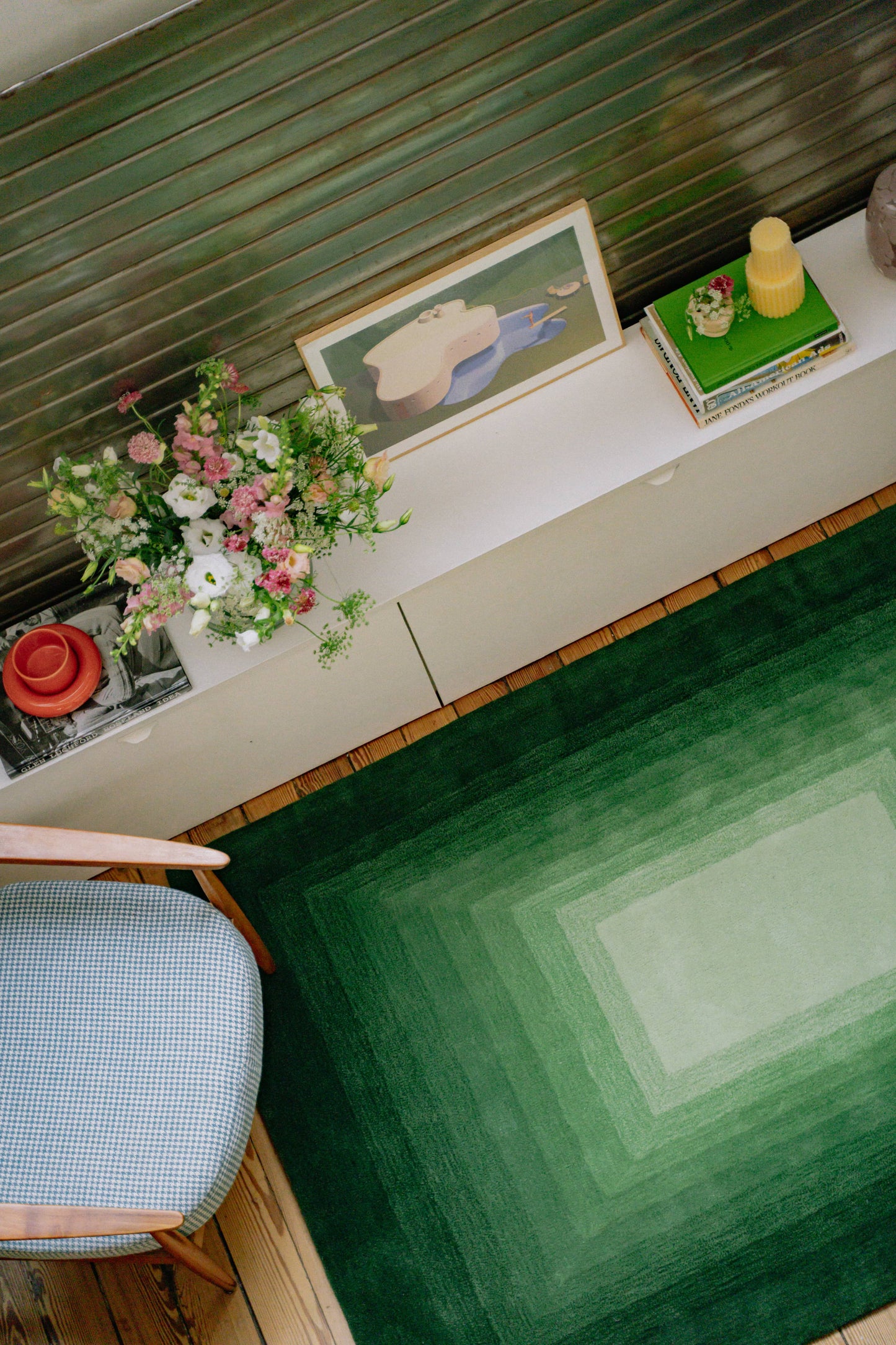 Green Door Rug