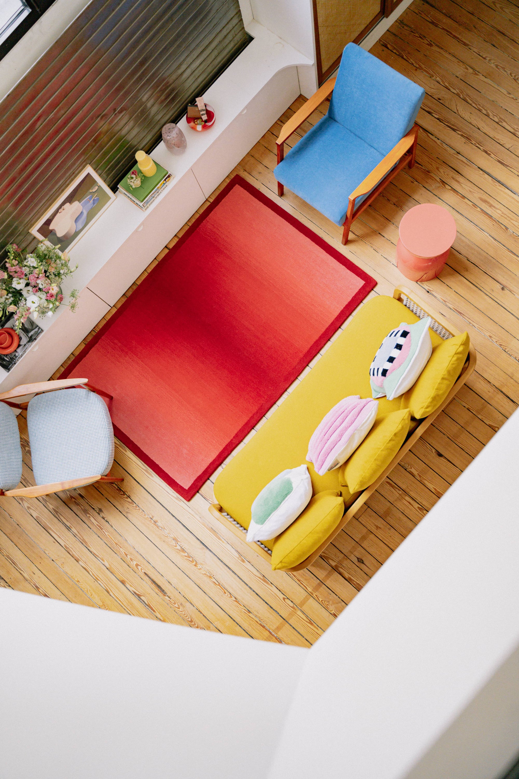 Red Is The New Red Rug