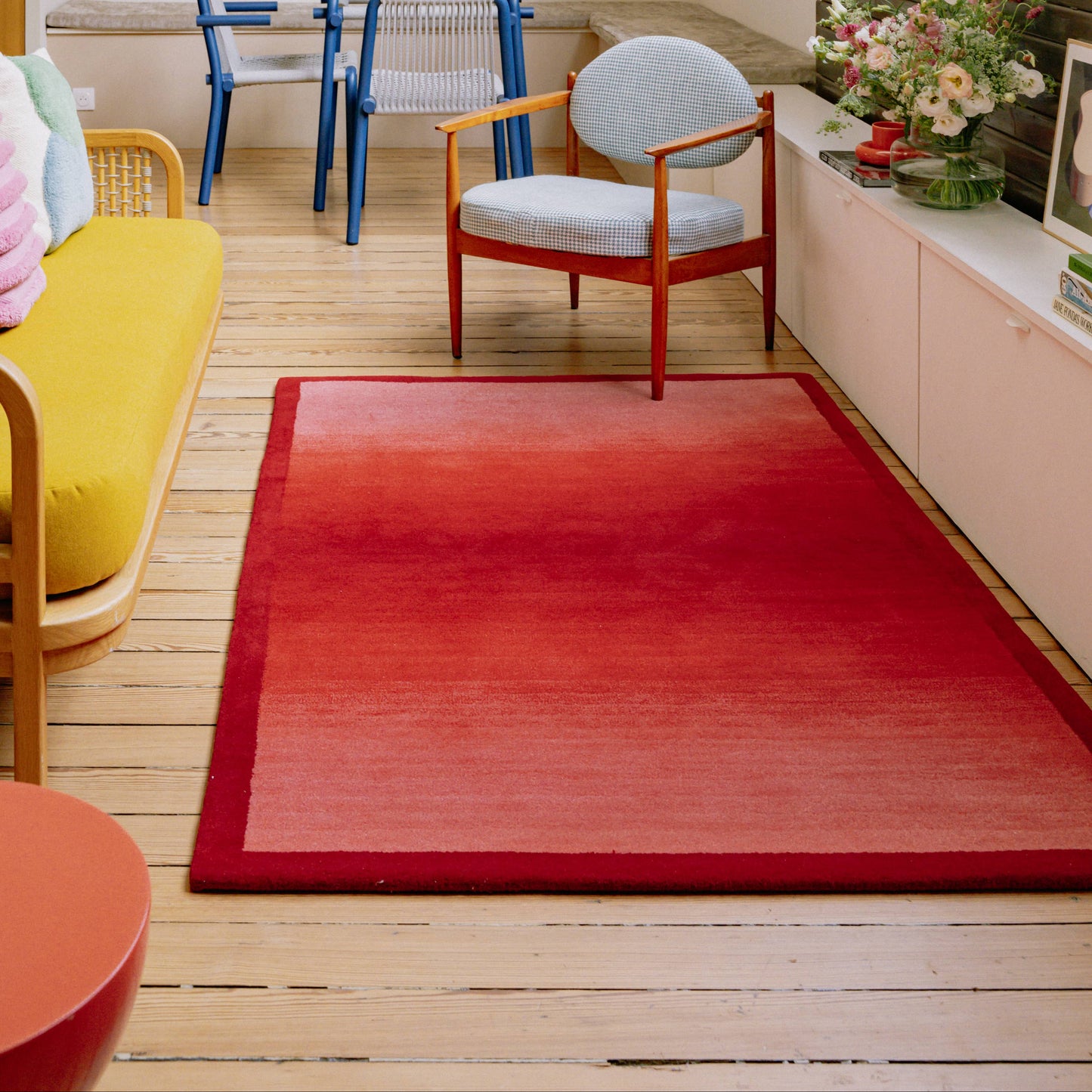Red Is The New Red Rug