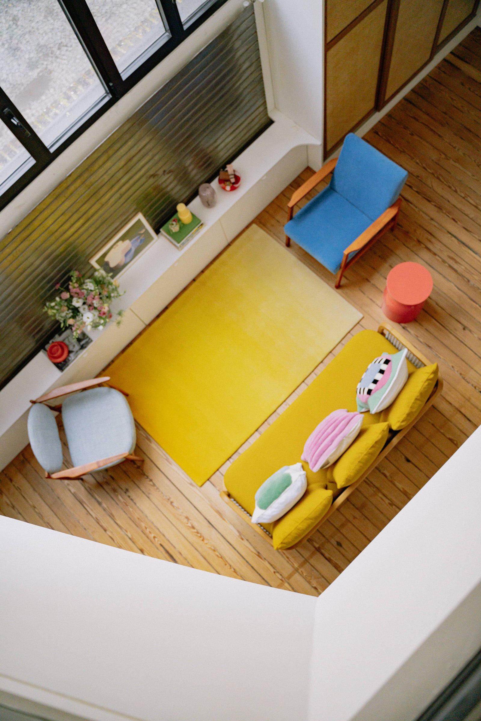 Yellow Bright Rug
