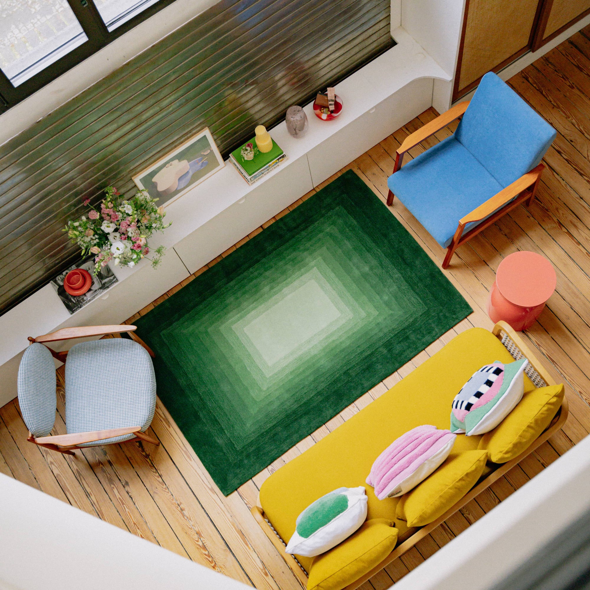 Green Door Rug