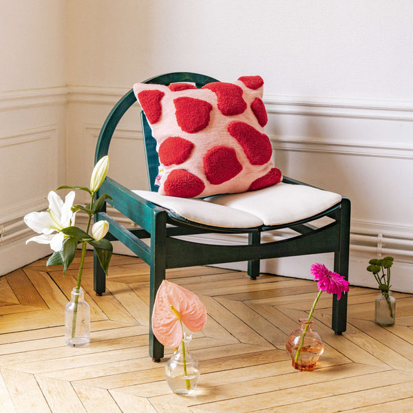 Wild Raspberry Cushion