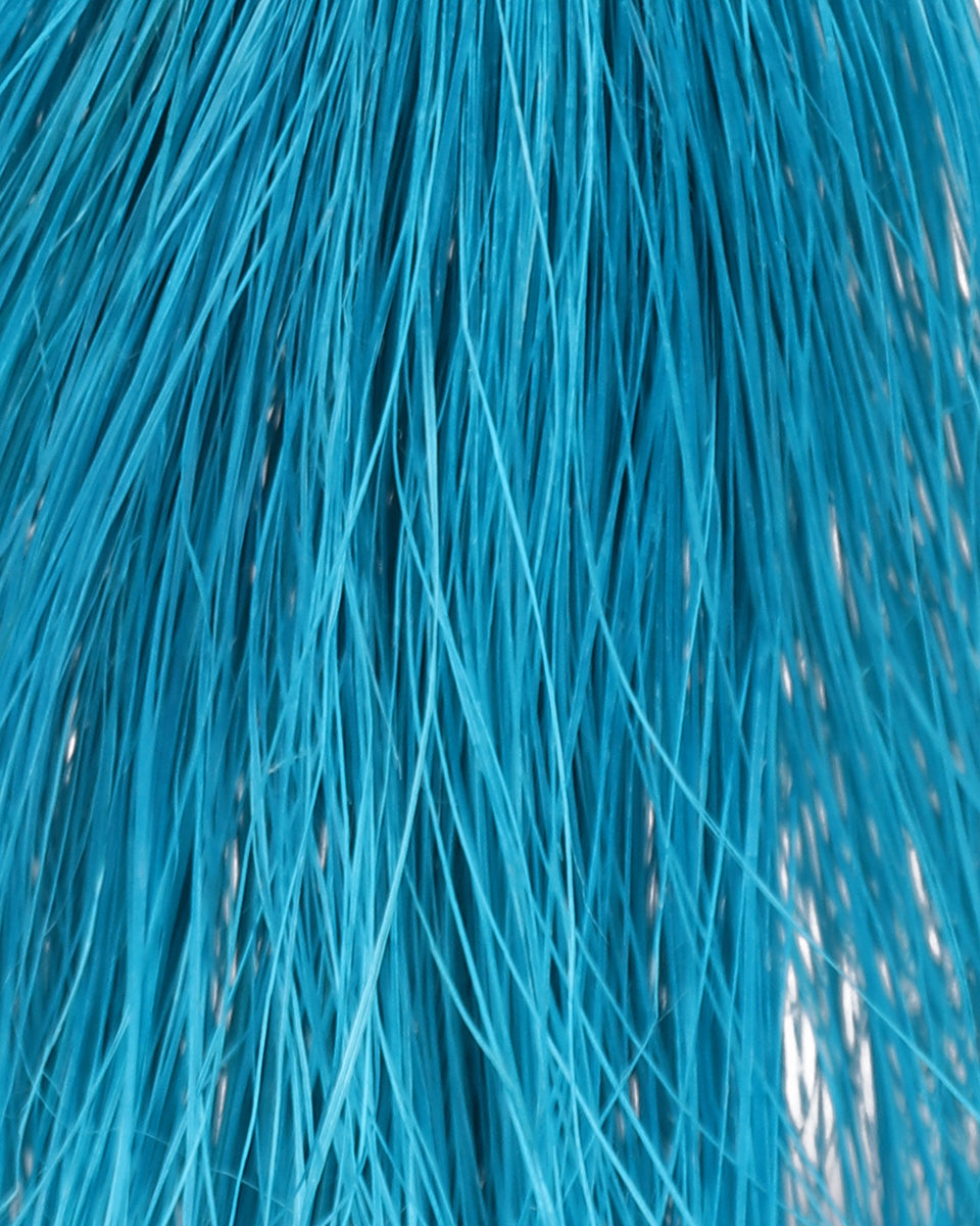 EZIBOMVANA: Handwoven Turquoise Love Angel Tree Decoration