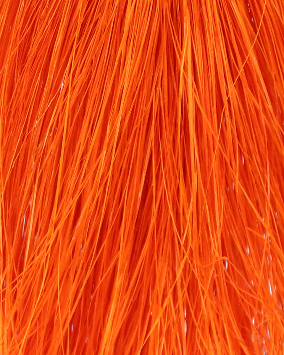 OKHUPHUZI: Handwoven Orange Love Angel Tree Decoration