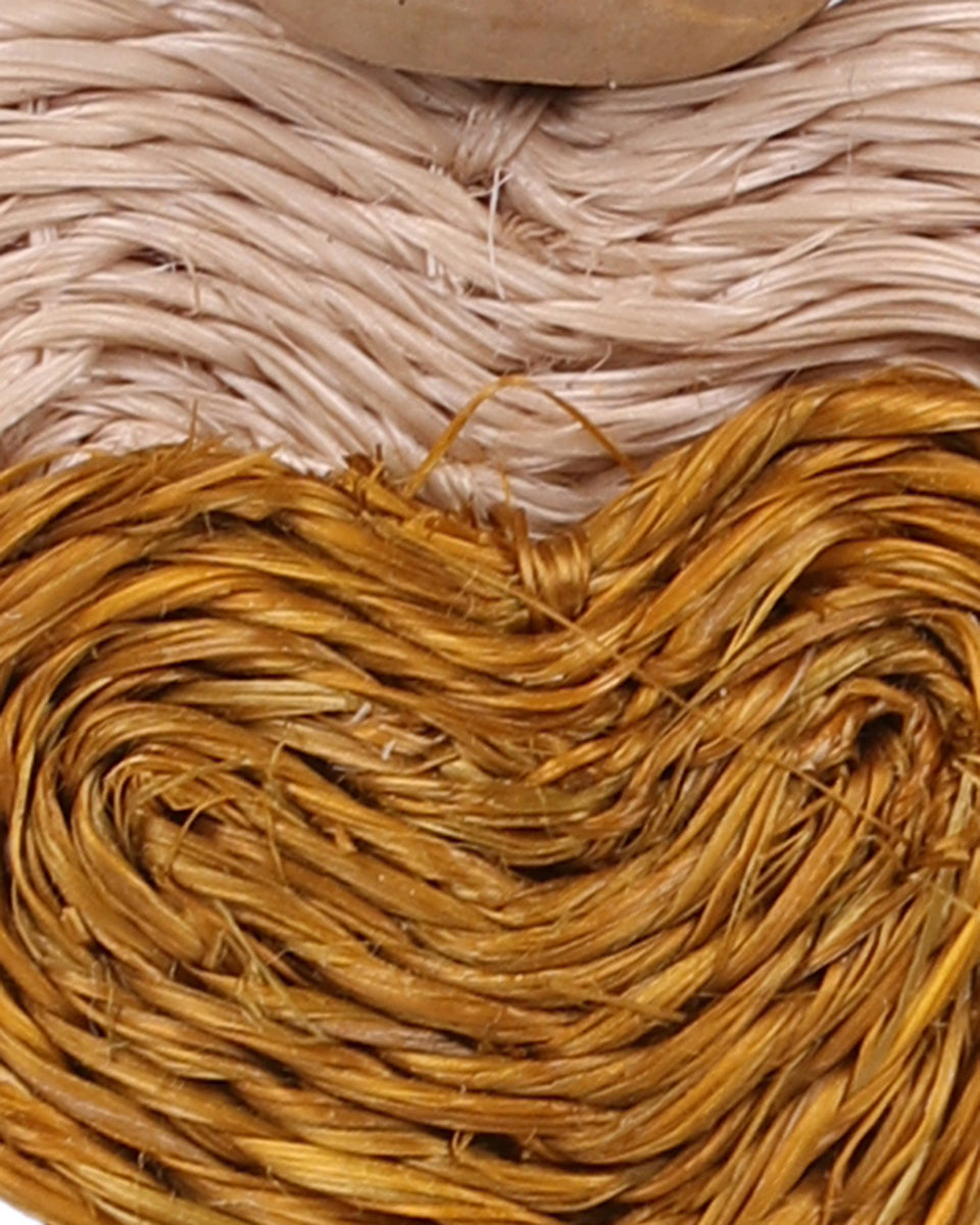 IMALI: Handwoven Gold Love Angel Tree Decoration