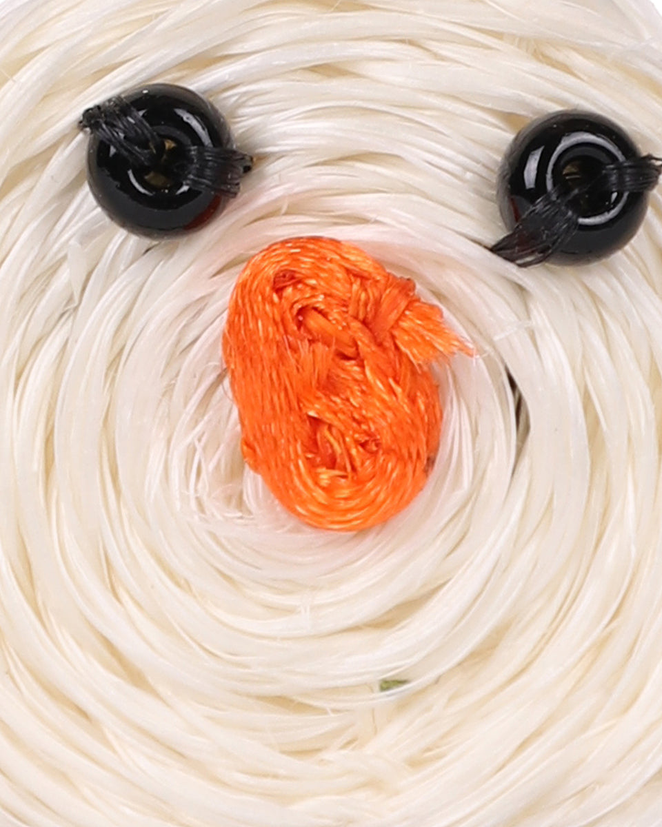IKHETHA: Handwoven Snowman Christmas Decoration
