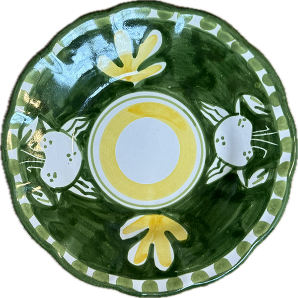 Amalfi Crab Plate 16 cm – Green