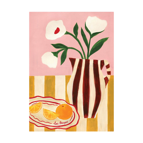 Blooms and Oranges,Original Painting