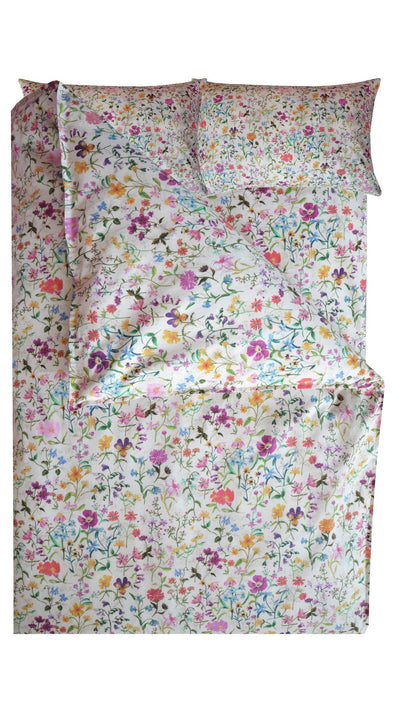 Duvet Set made with Liberty Fabric LINEN GARDEN - Coco & Wolf