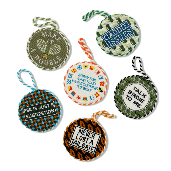 Needlepoint Ornament - Make it a Double