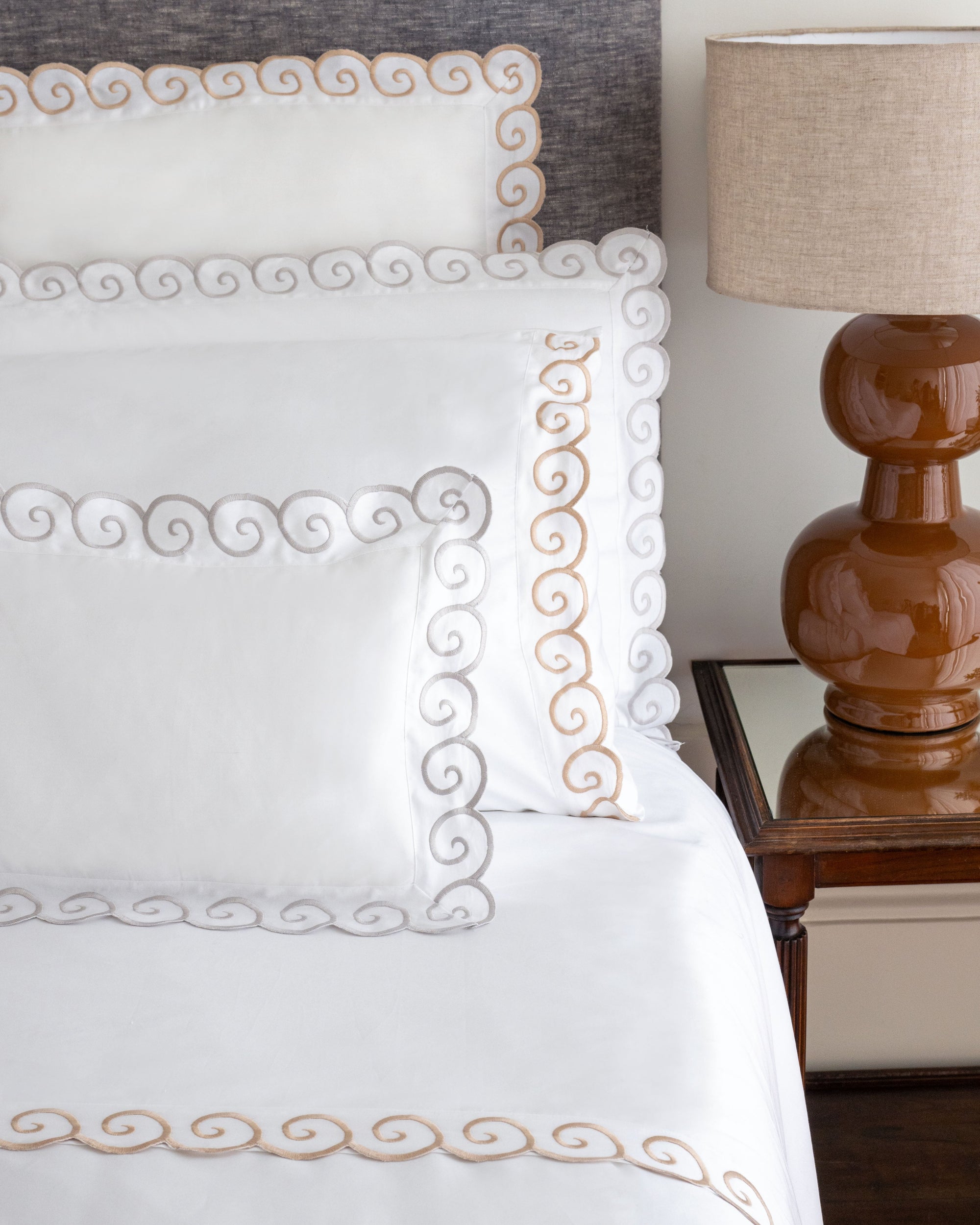 Carmo Cotton Pillowcase, 300-Thread-Count Sateen