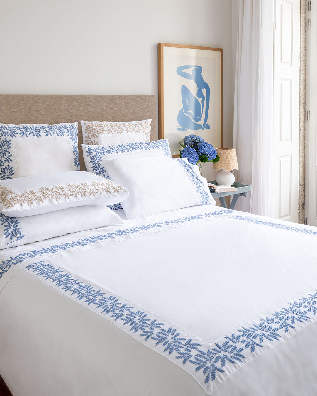 Figueira Cotton Flat Sheet, 300-Thread-Count Sateen
