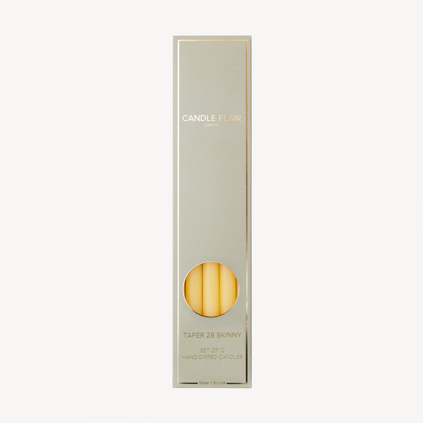 Taper 28 Skinny - Pale Yellow