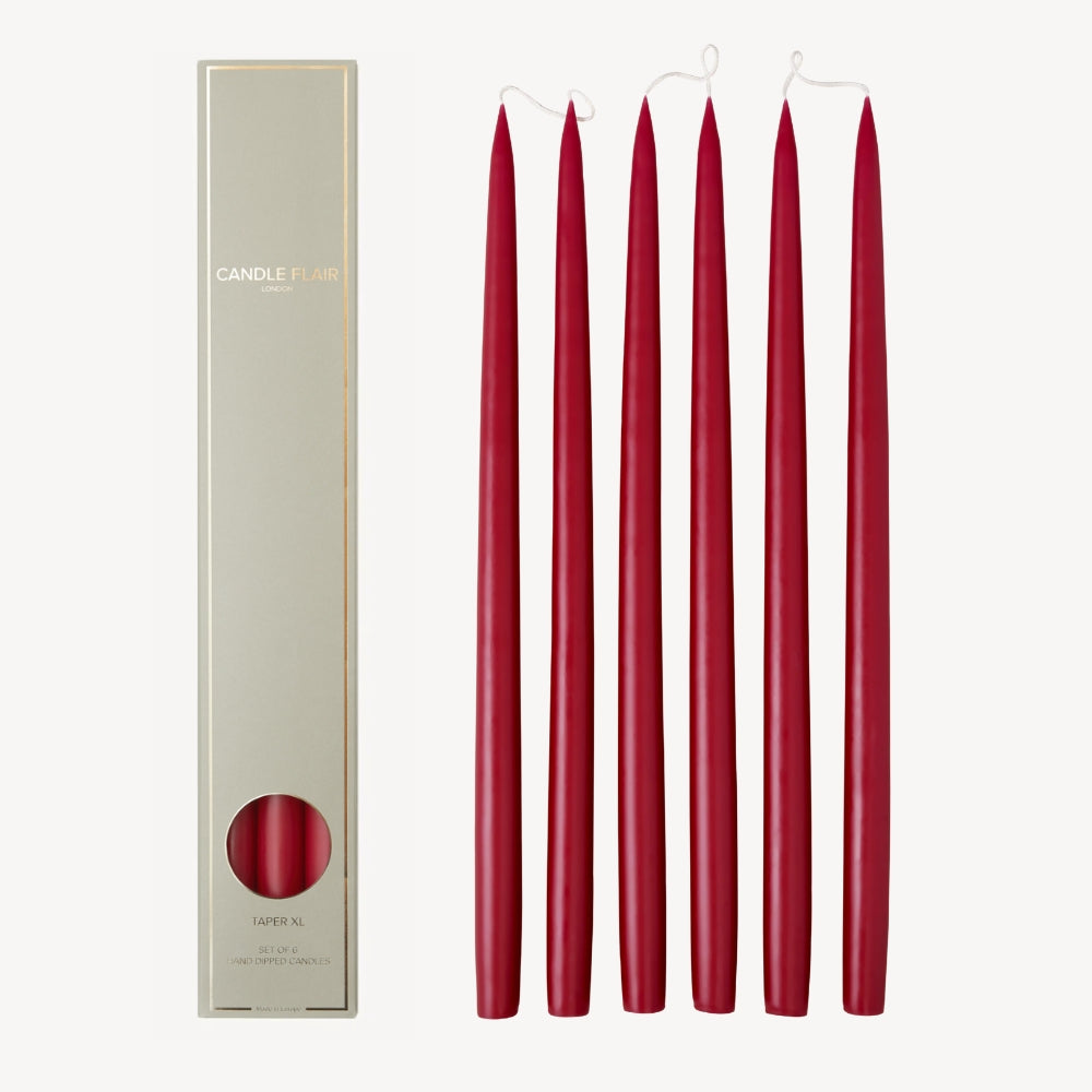 Taper 45 - Burgundy Red