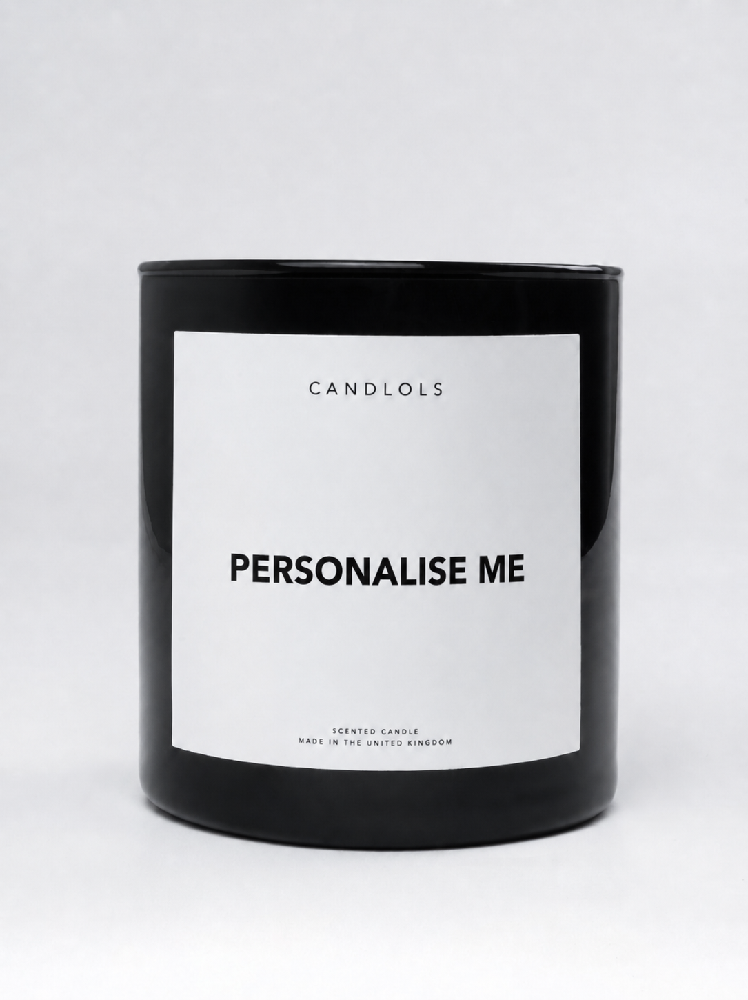 Personalised Candle, Luxury Scented Candle