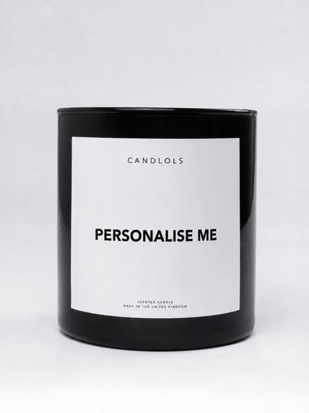 Personalised Candle, Luxury Scented Candle