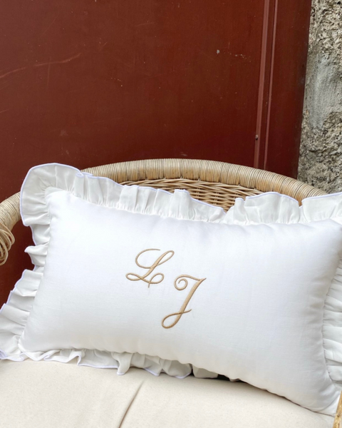 Customised Decorative Ruffle Pillowcase MF