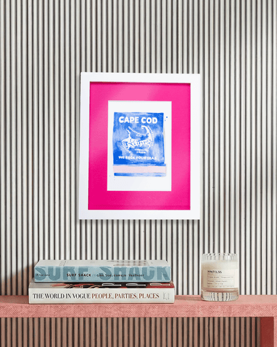 Cape Cod Matchbook Art Print - Furbish Studio