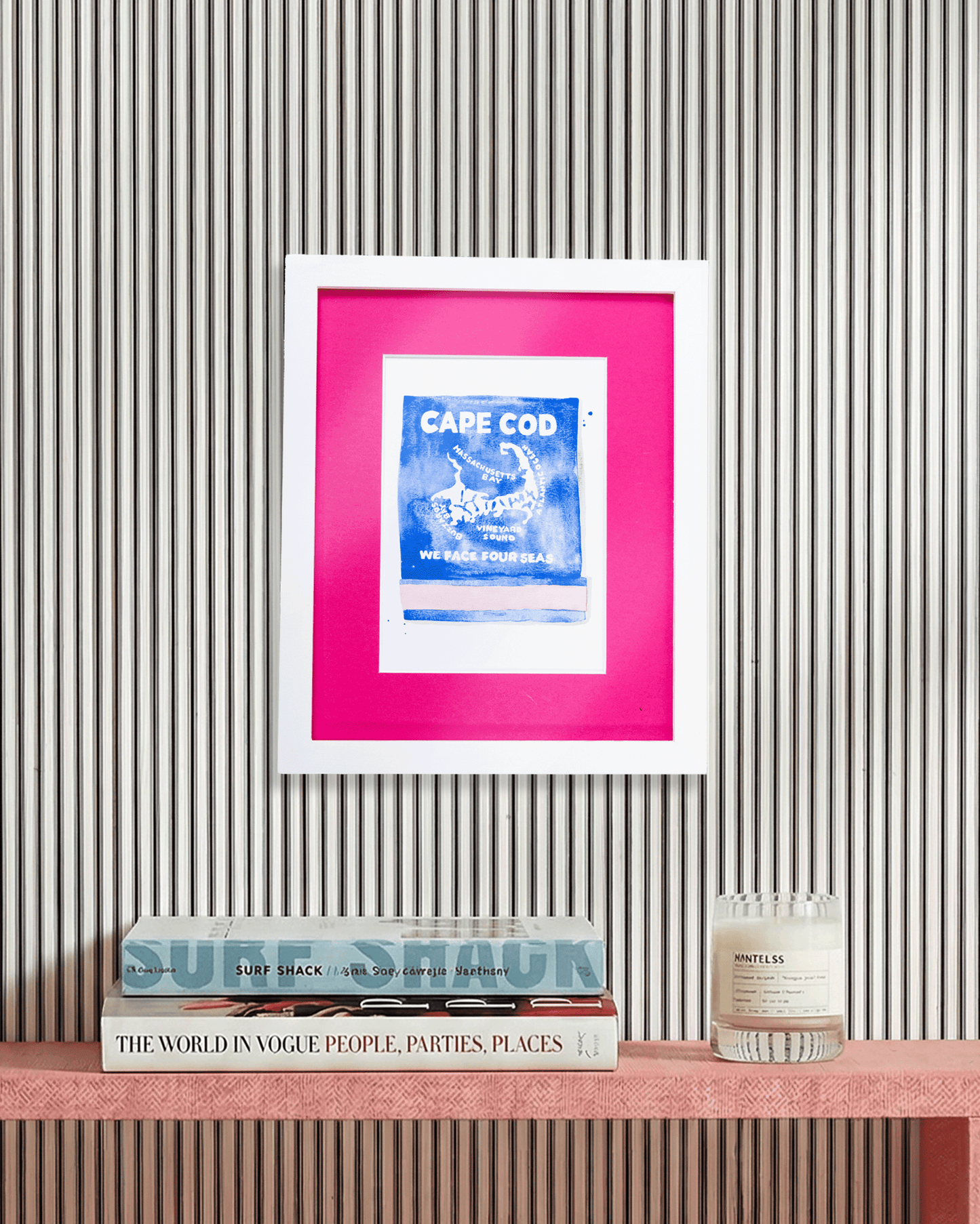 Cape Cod Matchbook Art Print - Furbish Studio
