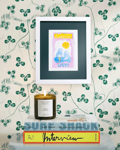 Capri Matchbook Art Print - Furbish Studio