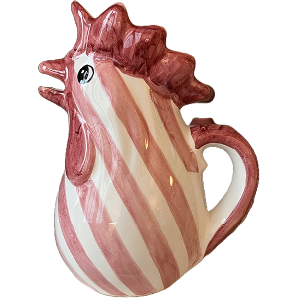 Coq Stripes Pink Carafe