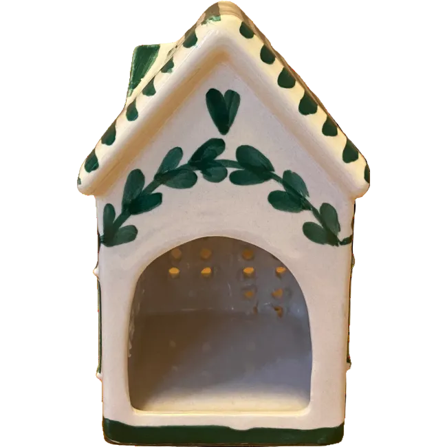 Casa Natale M Green Candle Holder
