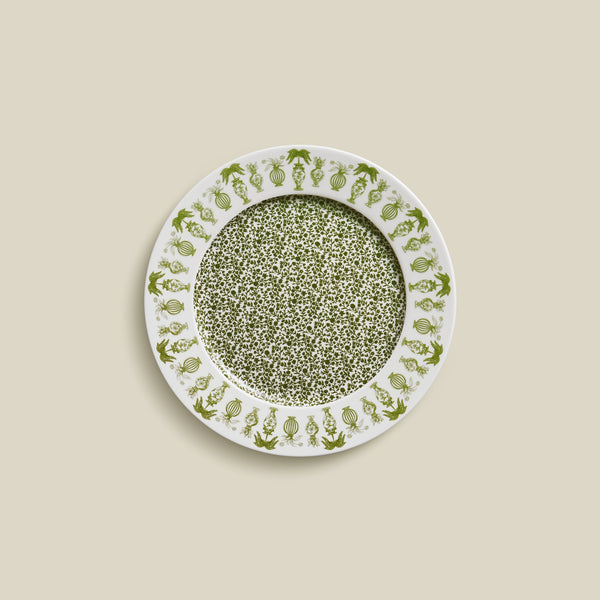 Emerald Set - Dinner, Dessert & Bread Plate Set of 12 or 18