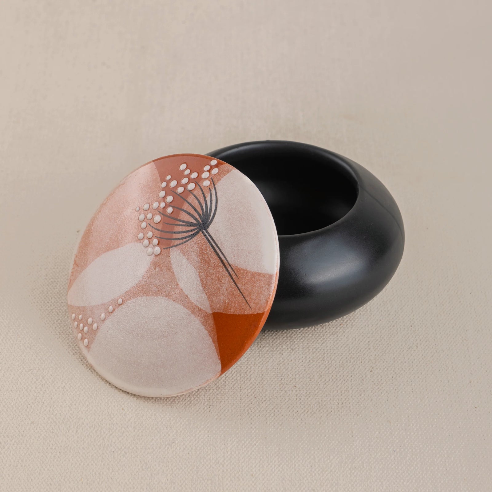 Ceramic Keepsake Box Terracotta