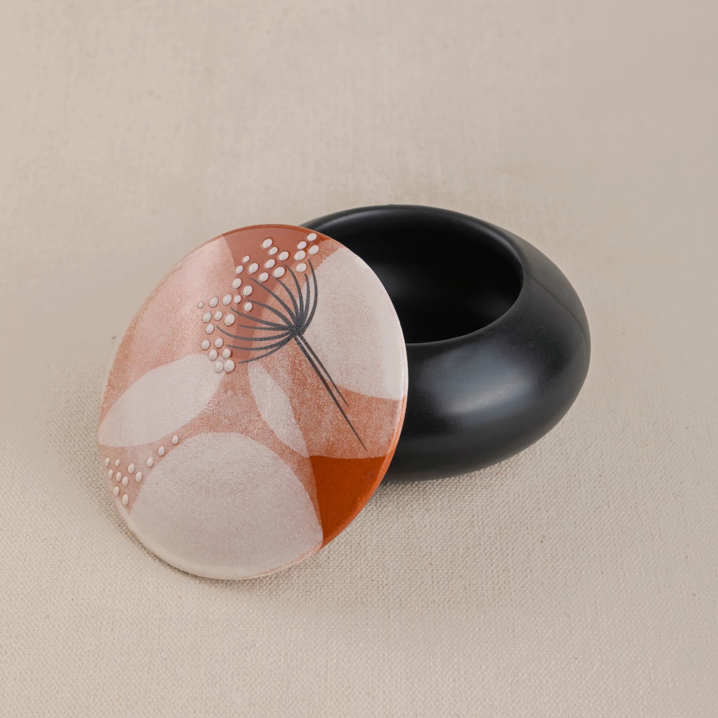 Ceramic Keepsake Box Terracotta