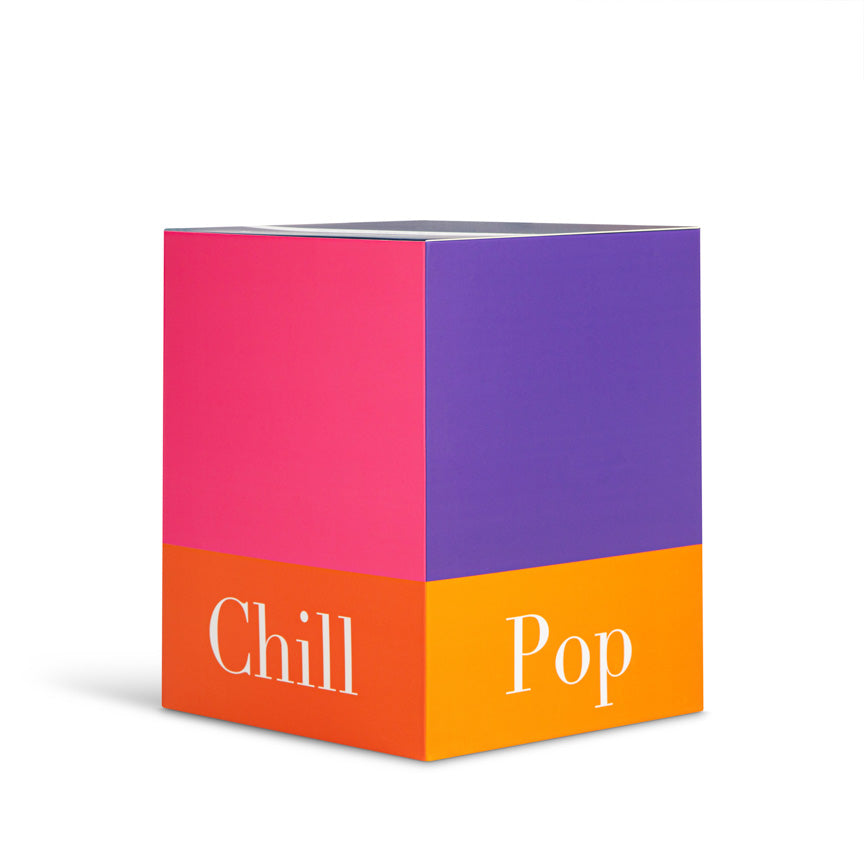 "Keep Your Cool" Champagne Bucket - Yellow Leather Strap