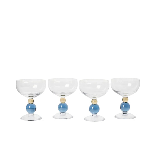 Noam Champagne Glass - Set of four