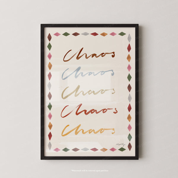 Chaos, Chaos, Chaos