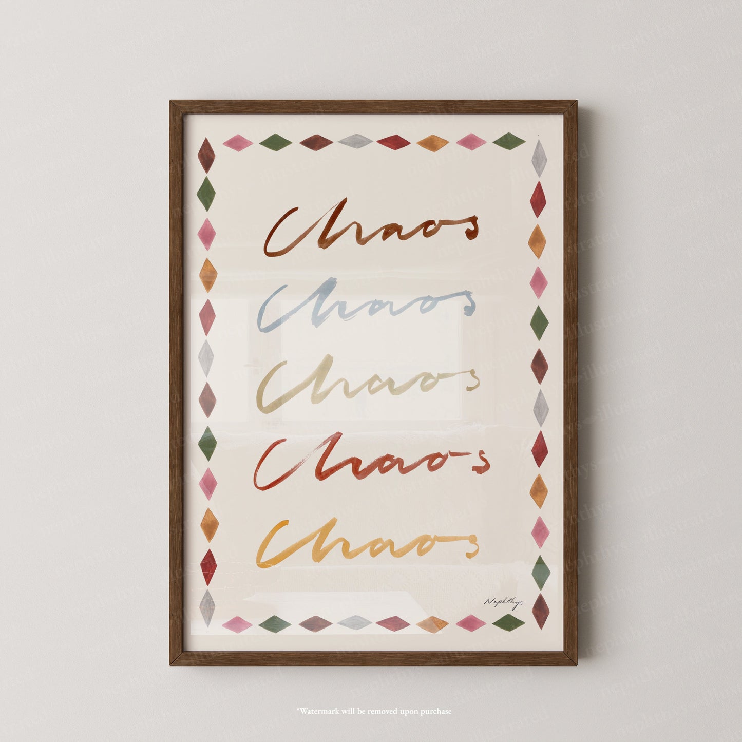 Chaos, Chaos, Chaos