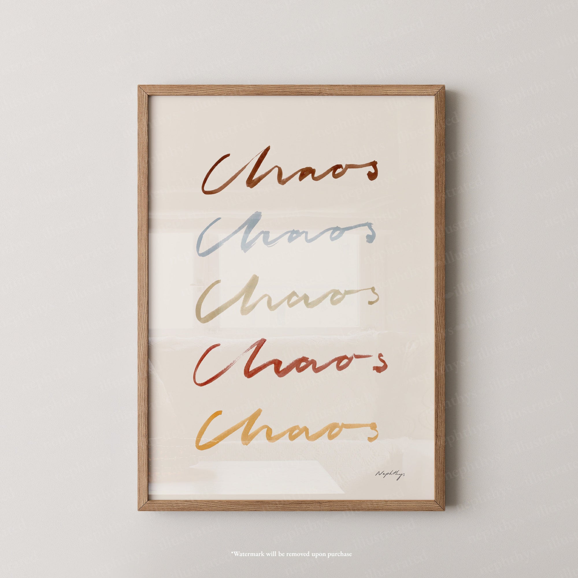 Chaos, Chaos, Chaos