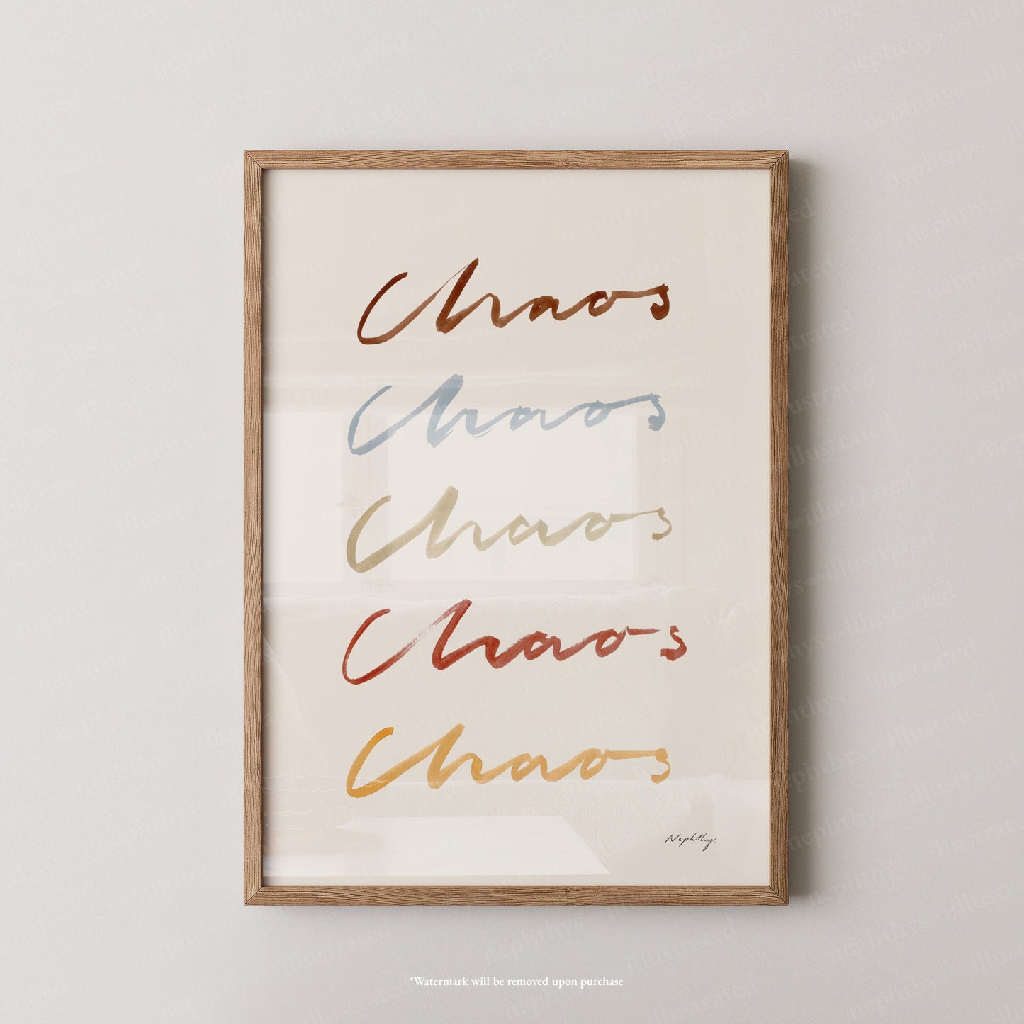 Chaos, Chaos, Chaos