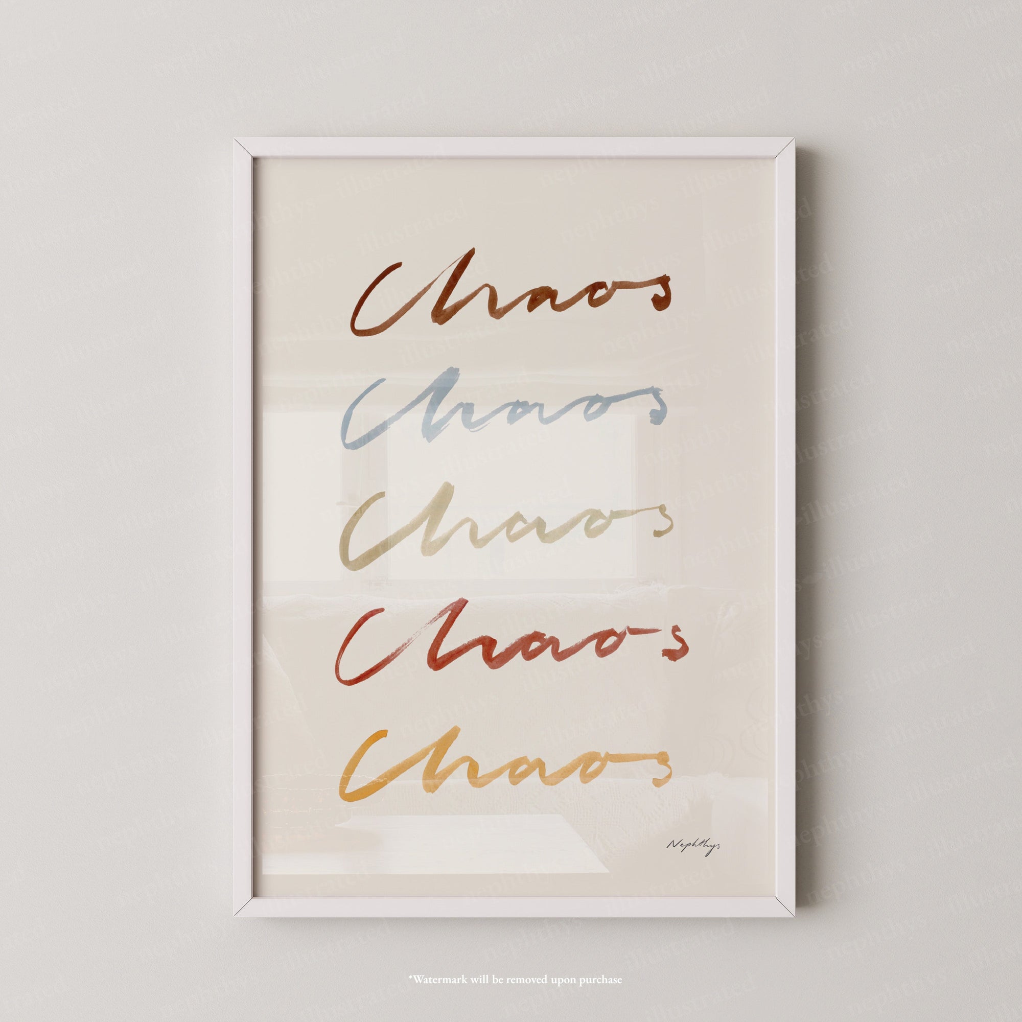 Chaos, Chaos, Chaos
